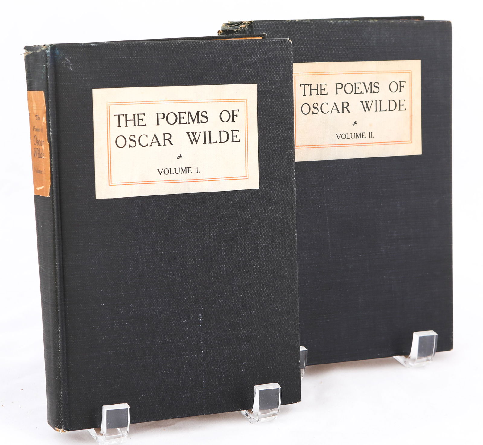WILDE, OSCAR | The Poems of Oscar Wilde. 2 Vol. (1 of 10)