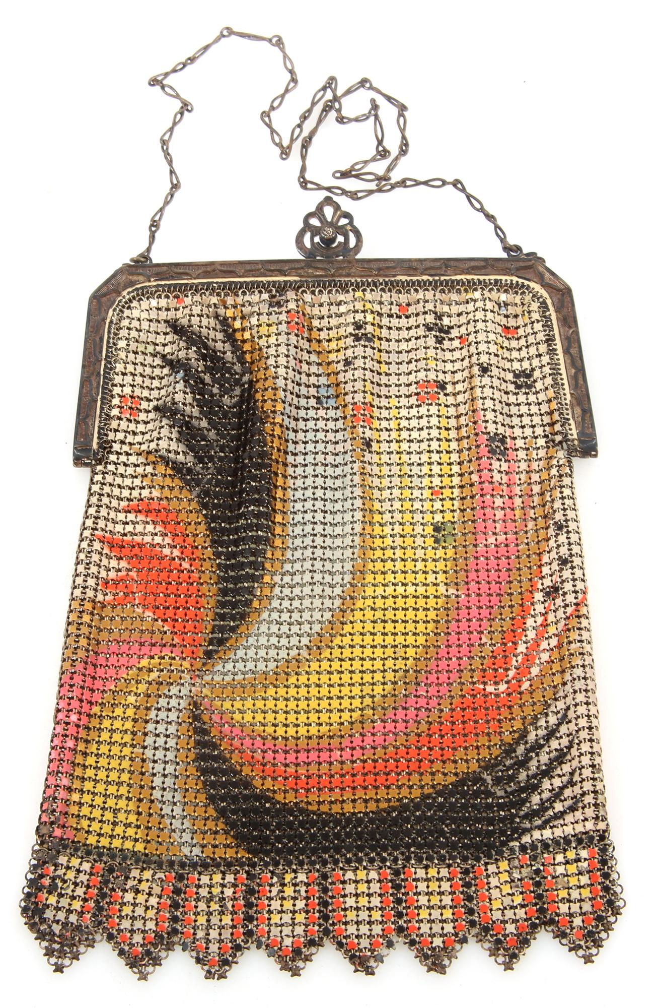 WHITING & DAVIS ENAMEL MESH PURSE (1 of 3)