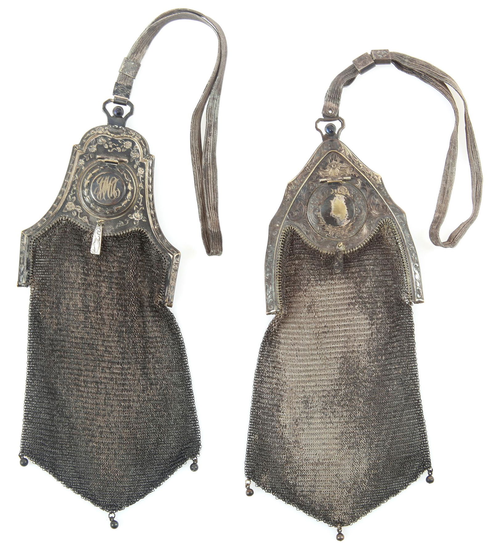 1920s PICCADILLY DUO COMPACT & MESH PURSES (1 of 10)