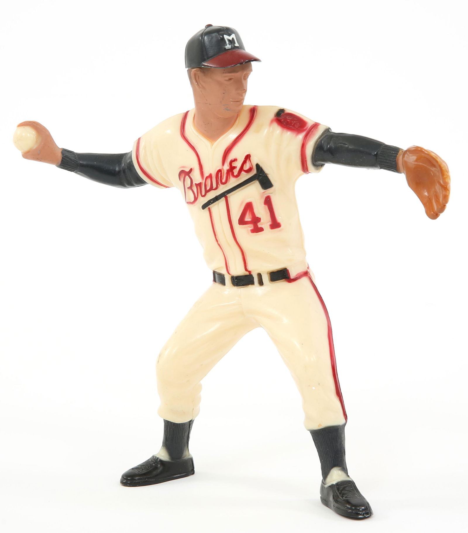 1958-1962 HARTLAND #41 EDDIE MATTHEWS FIGURINE (1 of 5)