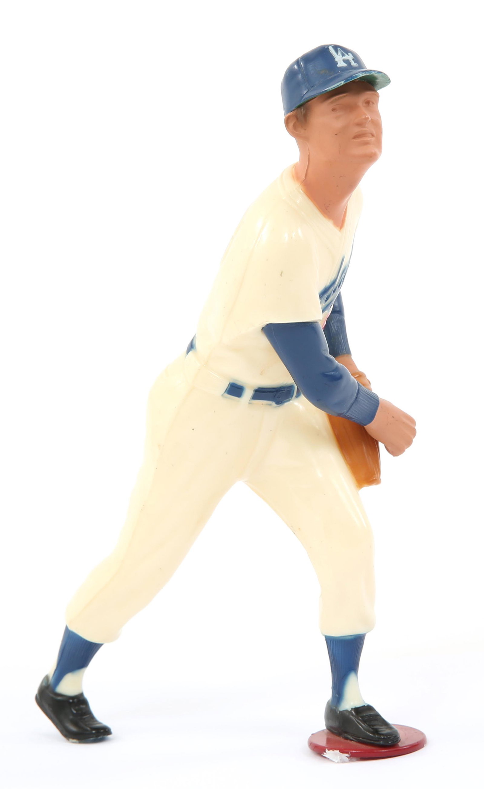 1958-1962 HARTLAND #53 DON DRYSDALE FIGURINE: 1958-1962 HARTLAND #53 DON DRYSDALE FIGURINE Hartland Plastics, Inc. Don Drysdale Dodgers #53 figurine, circa 1958-1962, marked on backside. Size: 8.25"