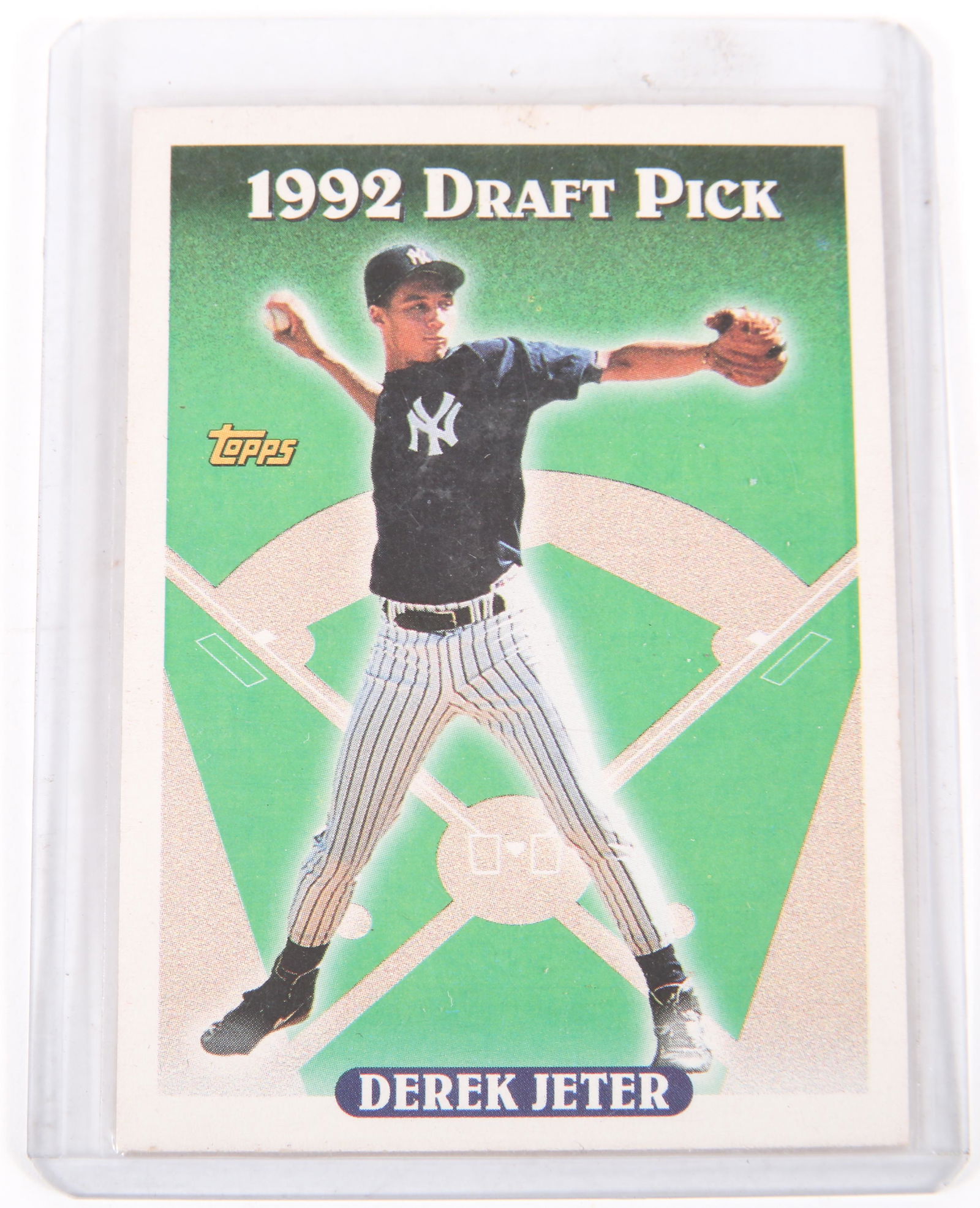 1993 TOPPS DEREK JETER DRAFT PICK BASEBALL CARD #98 (1 of 2)