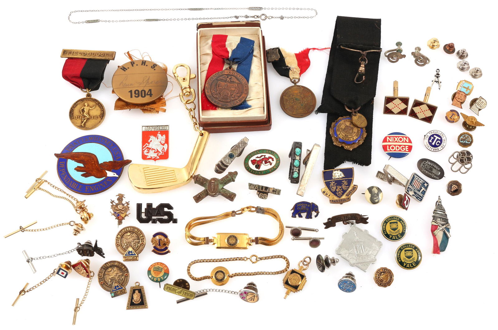 ESTATE PINS & MEDALS: COLLEGIATE, FRATERNAL & CHALLENGE (1 of 5)