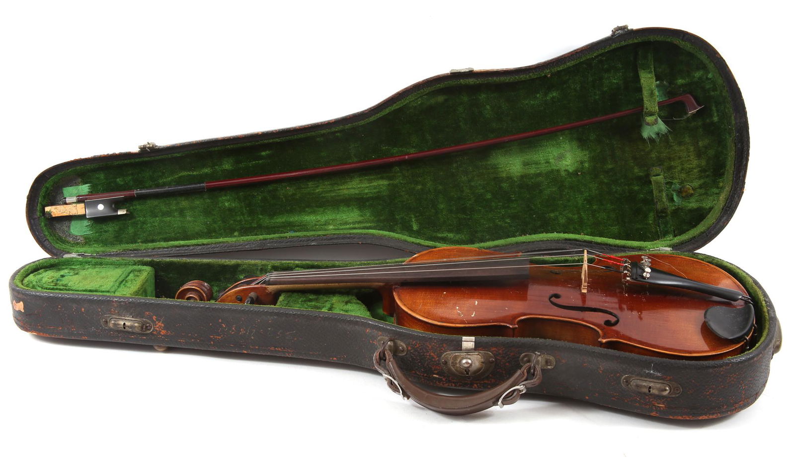 ANTONIUS STRADIVARIUS CREMONENSIS VIOLIN COPY WITH CASE (1 of 5)