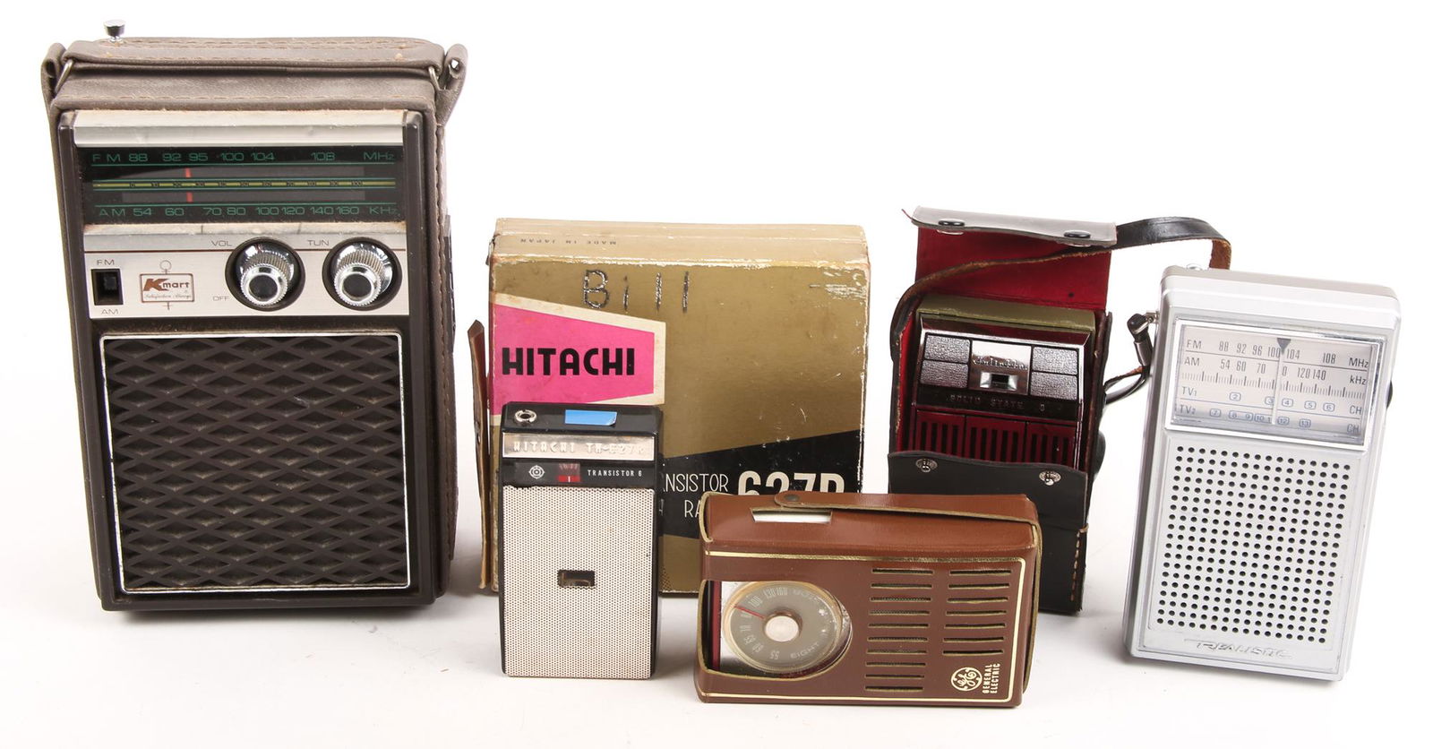 TRANSISTOR/PORTABLE RADIOS - LOT OF 6 (1 of 15)