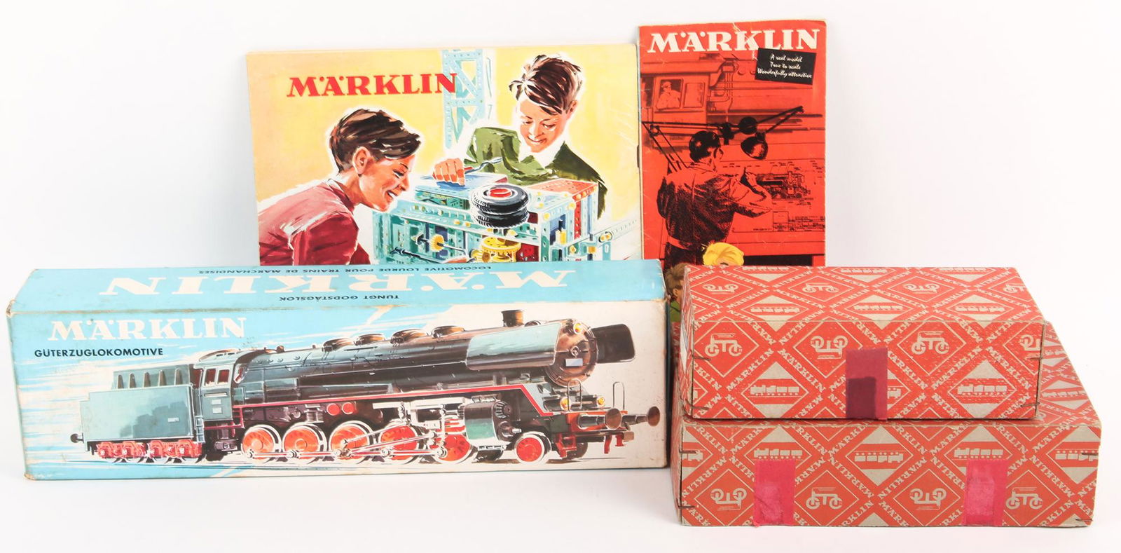 MARKLIN HO SCALE TRAINS NOS. 3004, 3007 & 3047 (1 of 15)