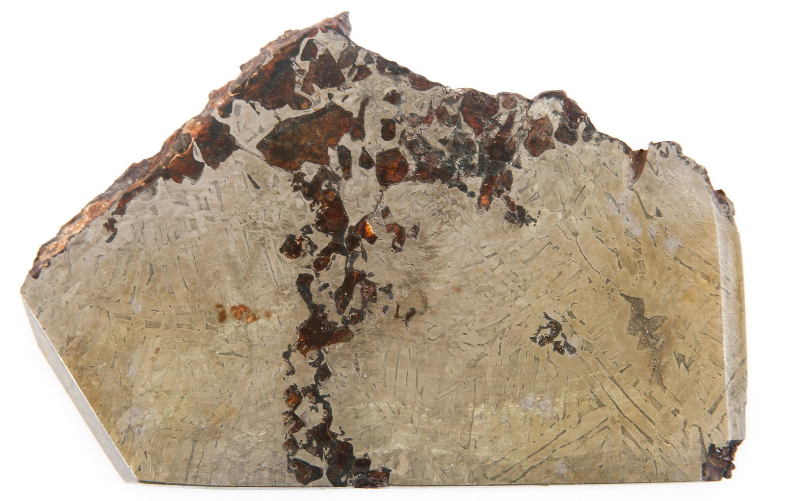 SEYMCHAN PALLASITE METEORITE - 387G (1 of 2)
