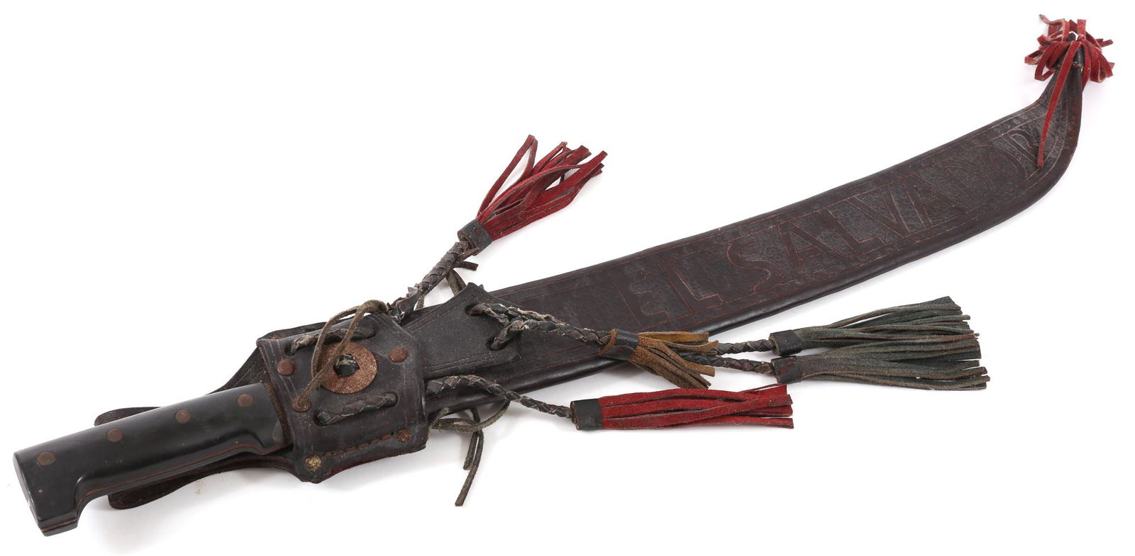 COLLINS & CO. LEGITIMUS MACHETE WITH EL SALVADOR SHEATH (1 of 7)