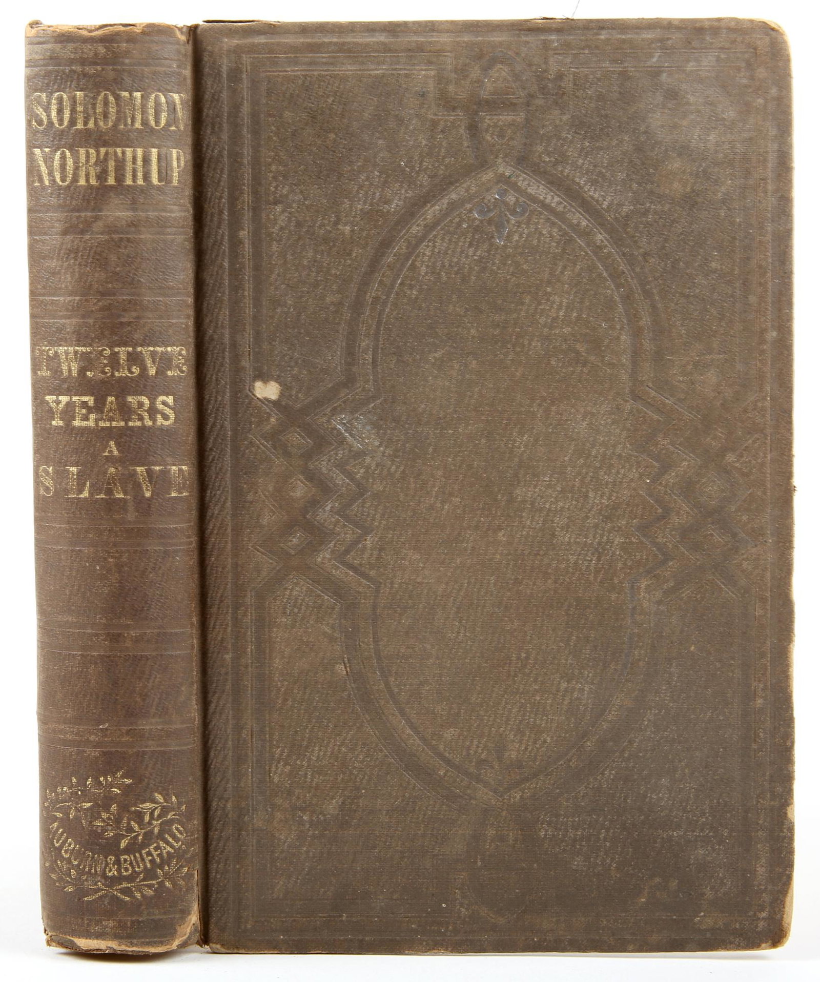 NORTHUP, S. | TWELVE YEARS A SLAVE. DERBY MILLER, 1853: NORTHUP, S. | TWELVE YEARS A SLAVE. DERBY MILLER, 1853 Twelve Years a Slave by Solomon Northup, Auburn & Buffalo, Copyright 1853. Derby and Miller Publications. Twelve Years a Slave, Narrative of Solo