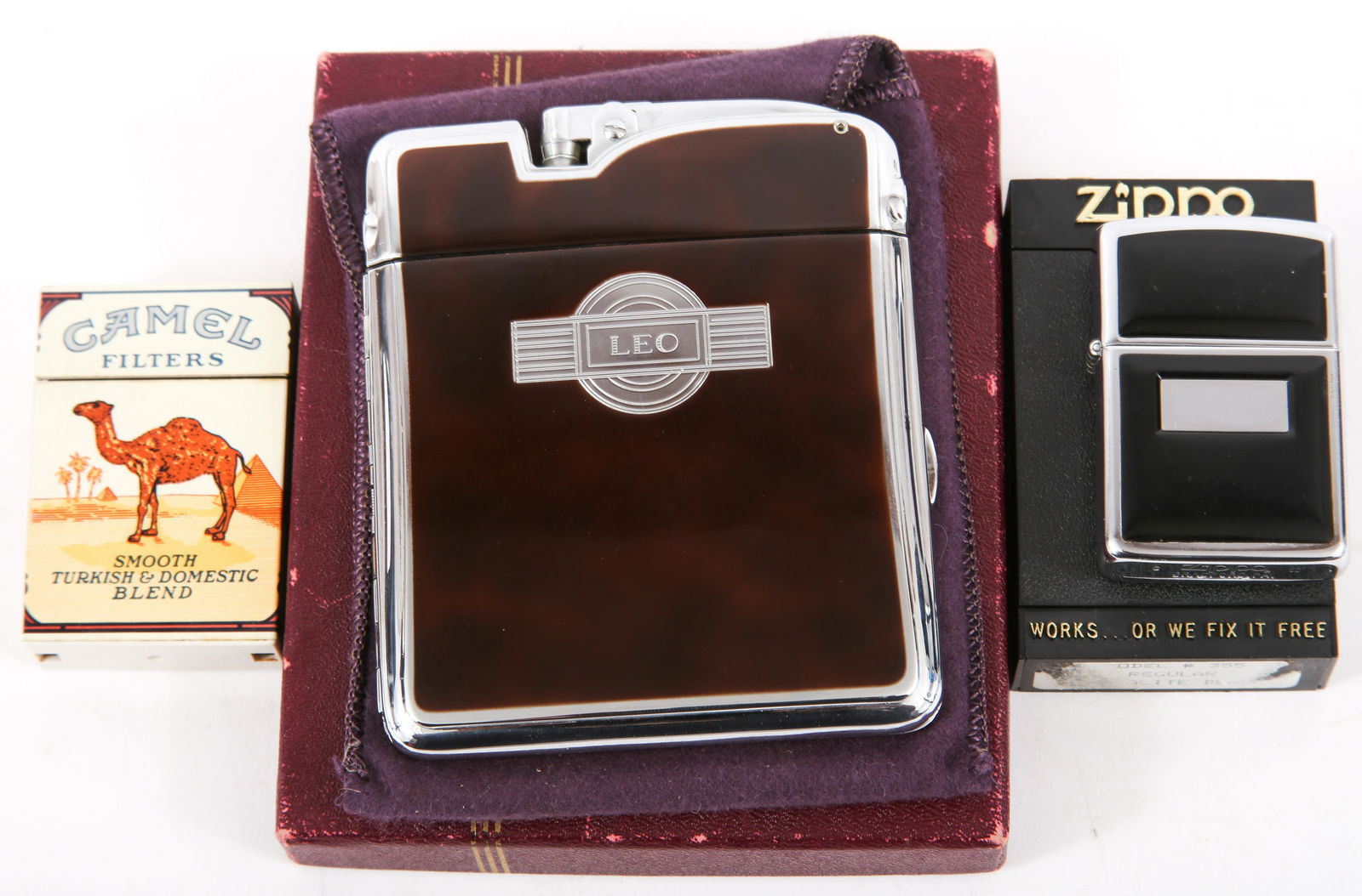 20TH CENTURY CIGARETTE LIGHTER LOT OF 3 (1 of 6)