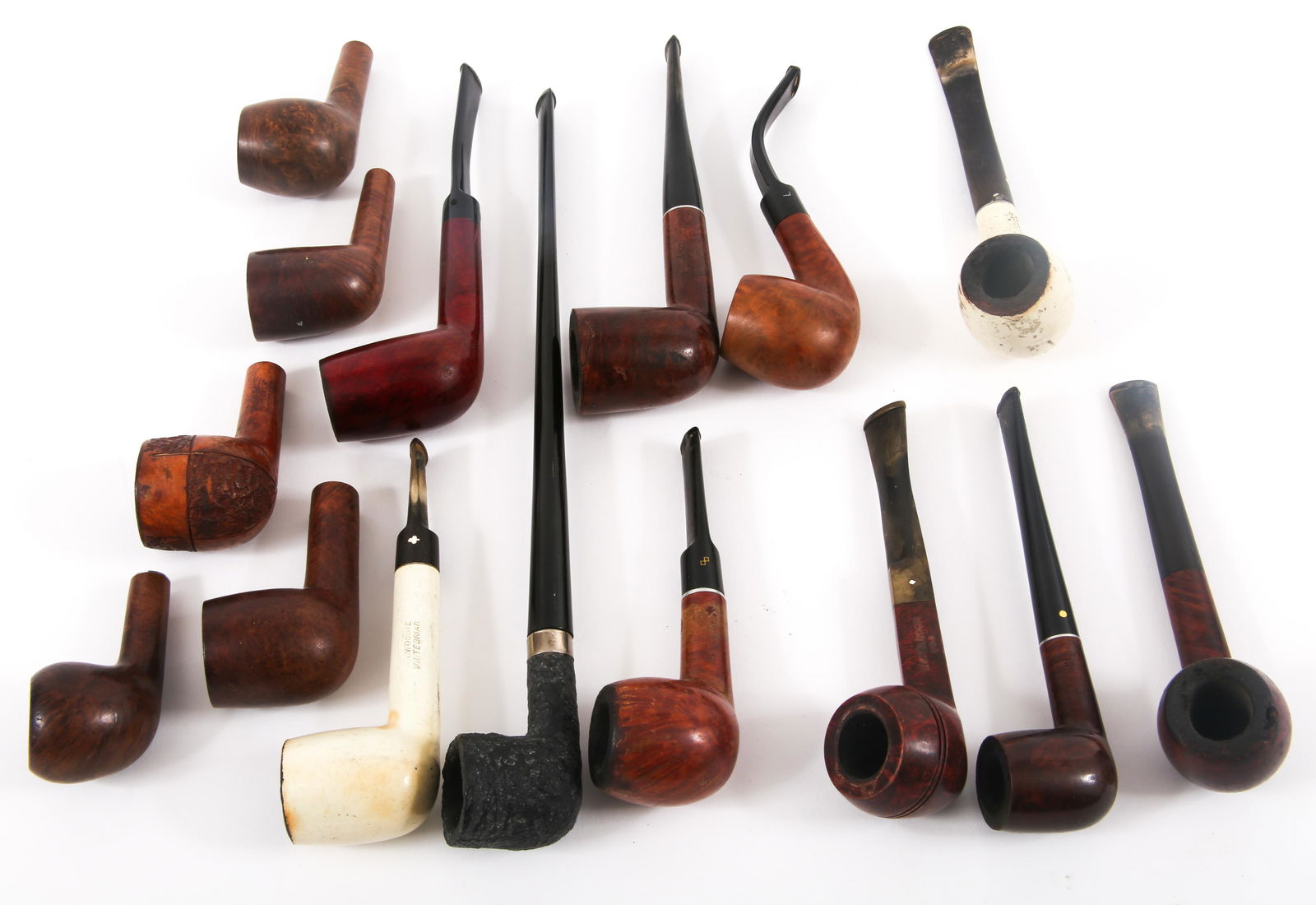 BRIAR WOOD SMOKING PIPES - LOT OF 15 (1 of 11)