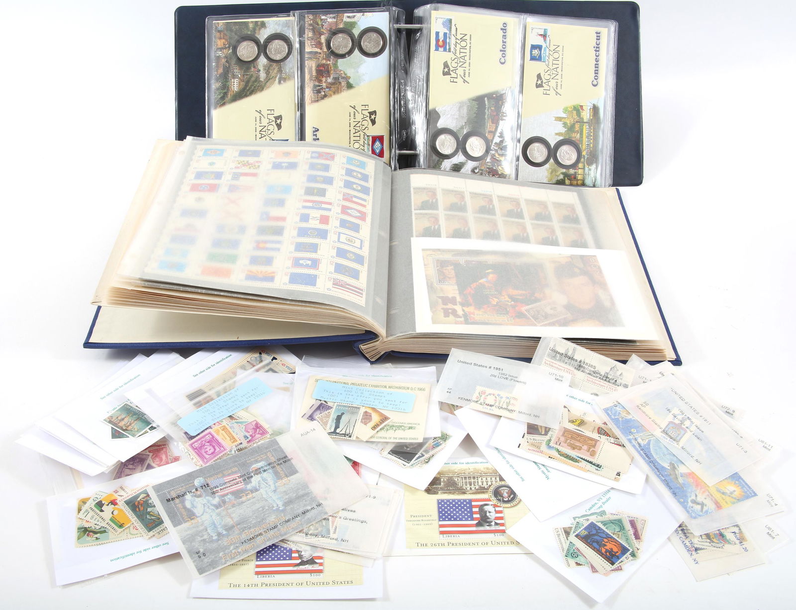 STAMPS & FIRST DAY COVERS PHILATELIC COLLECTION (1 of 11)