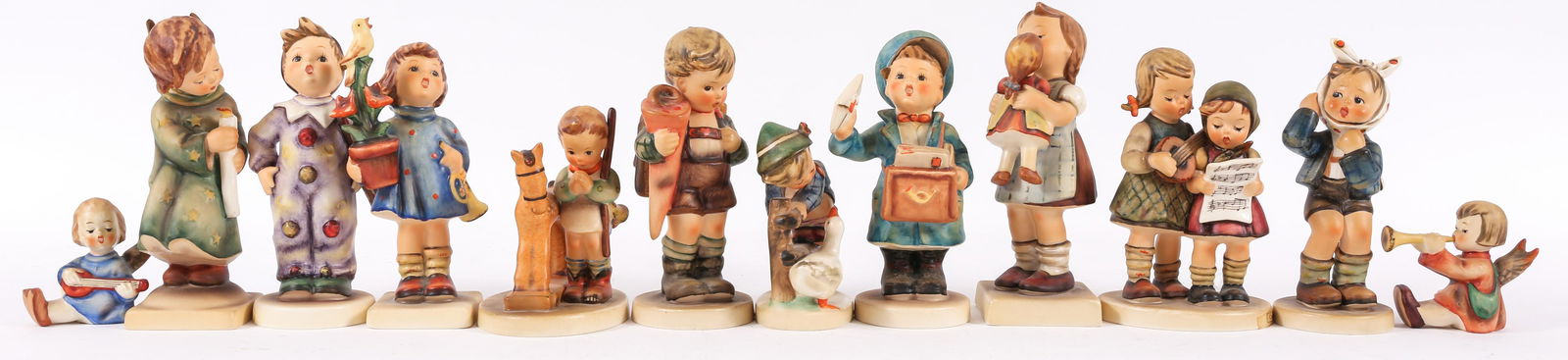 GOEBEL HUMMEL PORCELAIN FIGURINES LOT OF 12 (1 of 7)