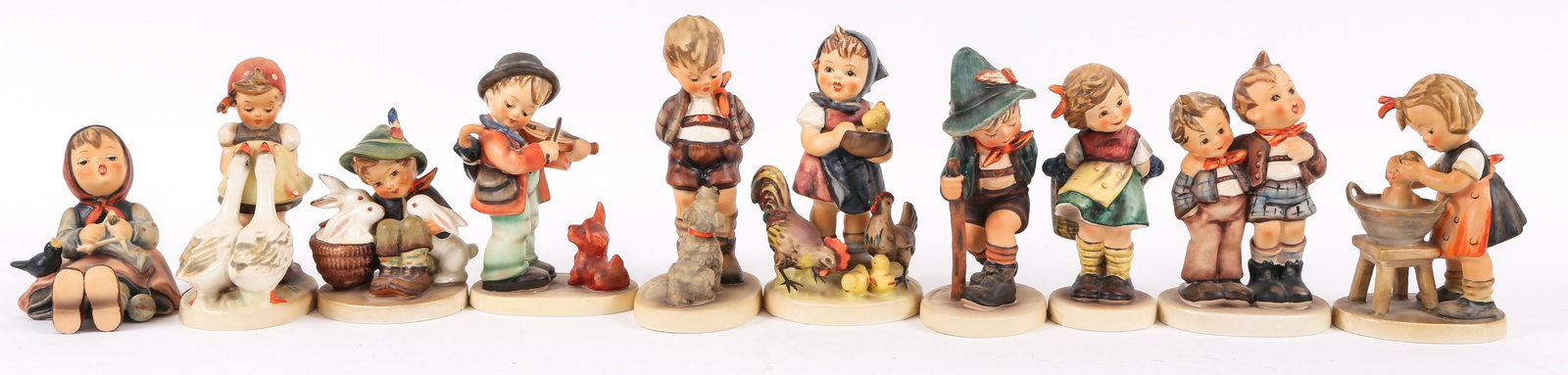 GOEBEL HUMMEL PORCELAIN FIGURINES LOT OF 10 (1 of 7)