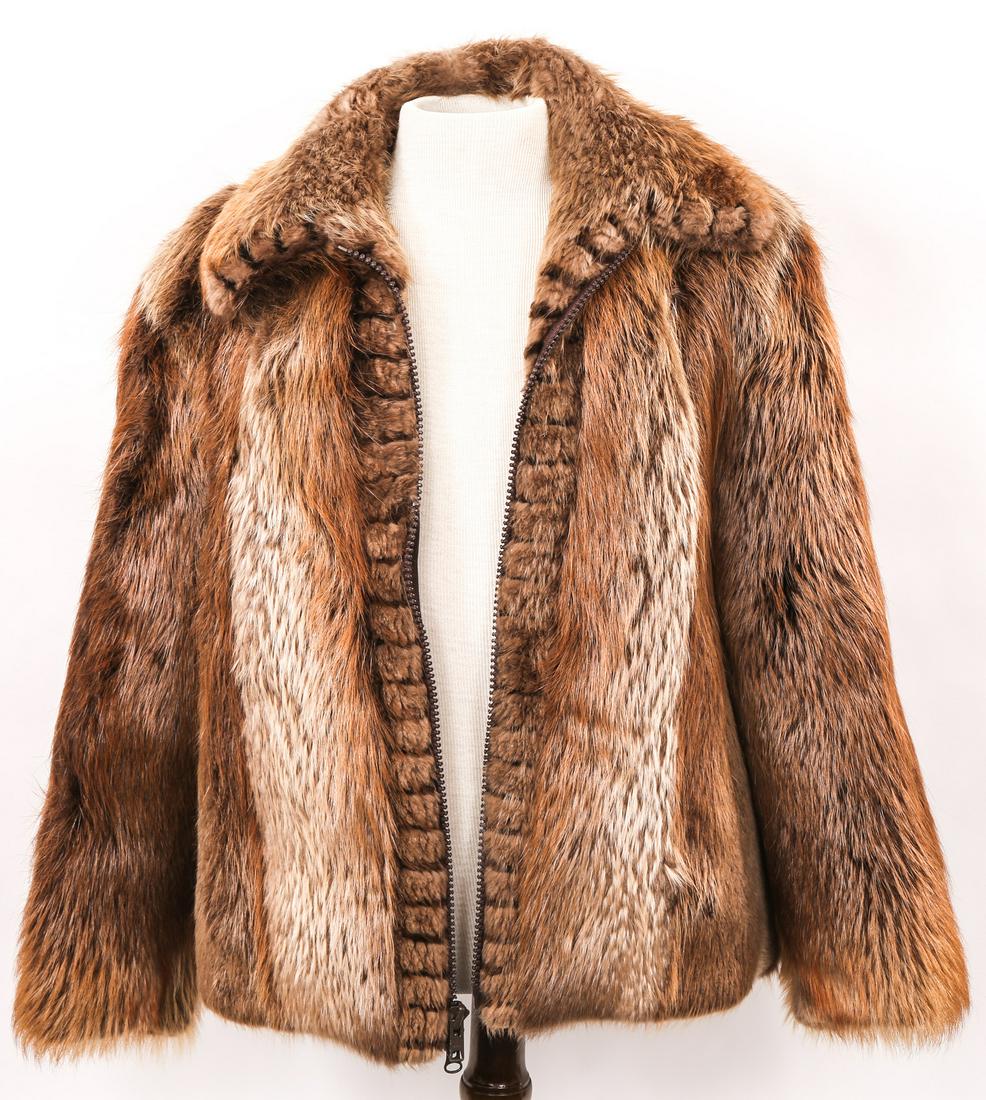 WOMEN'S BEAVER FUR JACKET (1 of 5)