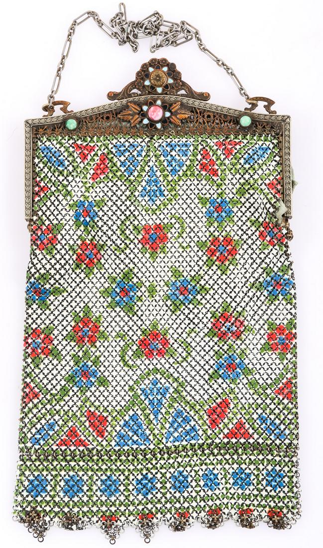 MANDALIAN ENAMELED MESH PURSE (1 of 2)