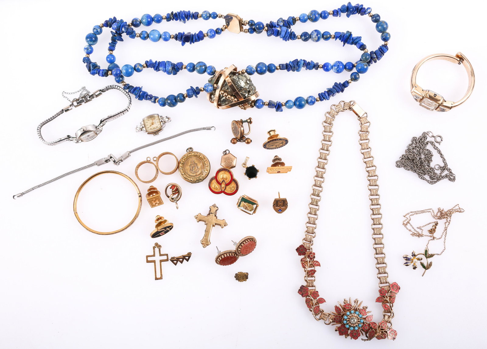 LADIES GOLD FILLED JEWELRY - 244.8 GRAMS (1 of 7)