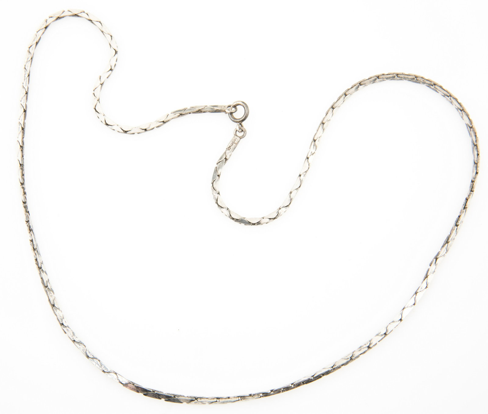 TIFFANY & CO. STERLING SILVER FANCY CHAIN NECKLACE (1 of 5)