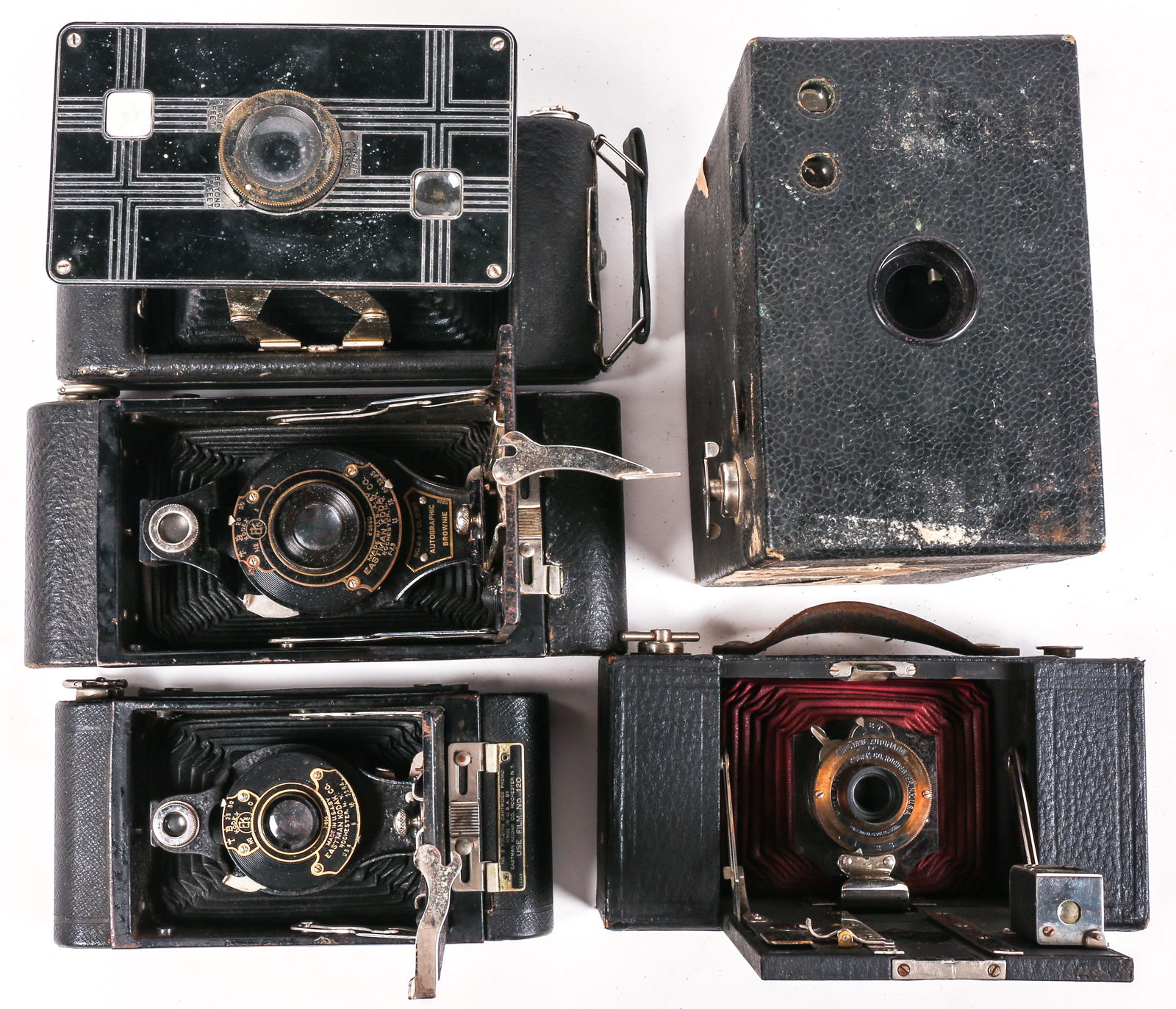 KODAK CAMERAS BROWNIES, PREMOS, JIFFY, RAINBOW HAWKEYE (1 of 10)