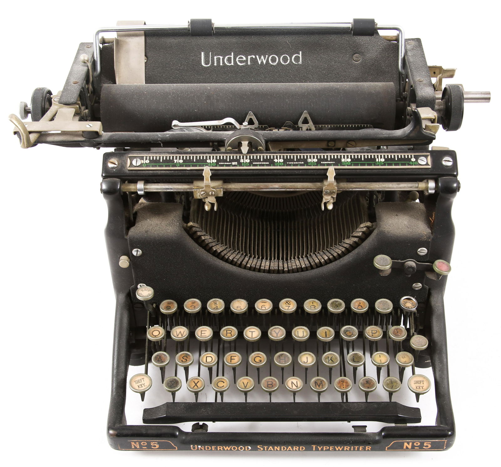 UNDERWOOD STANDARD TYPEWRITER No. 5 (1 of 6)