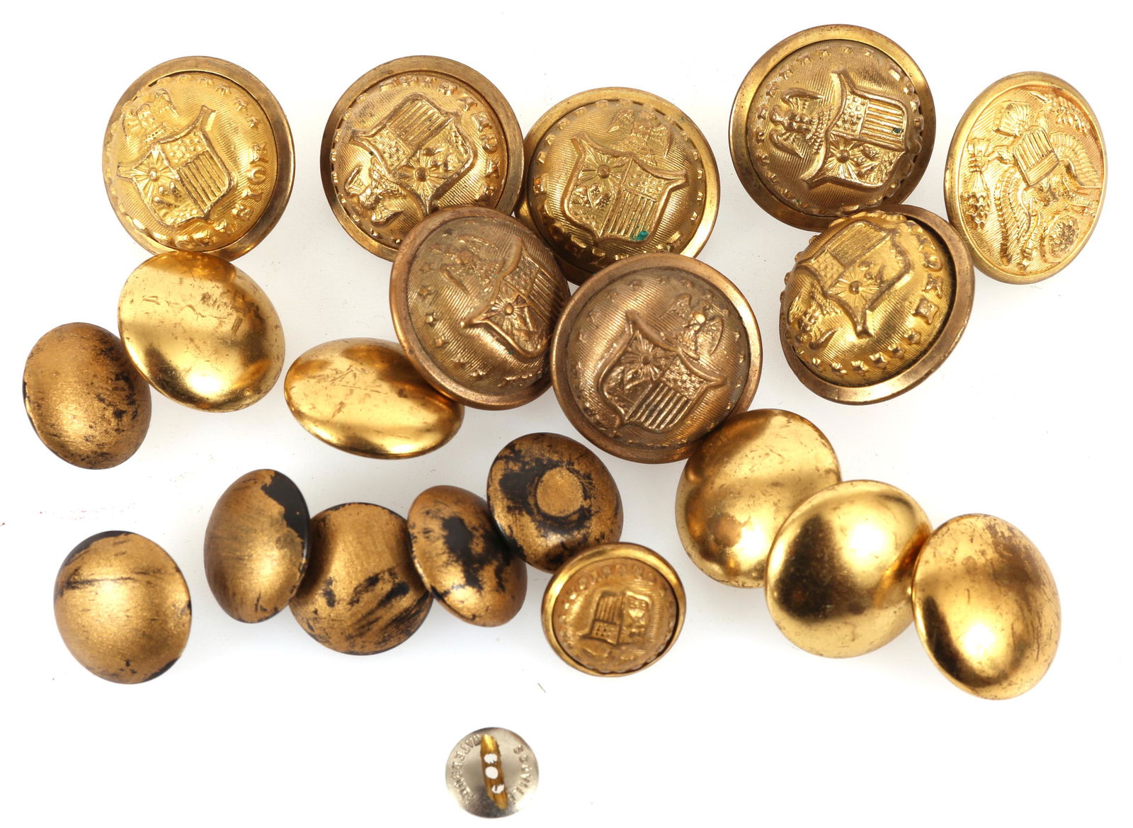 CIVIL WAR ERA MILITARY BUTTONS (1 of 1)