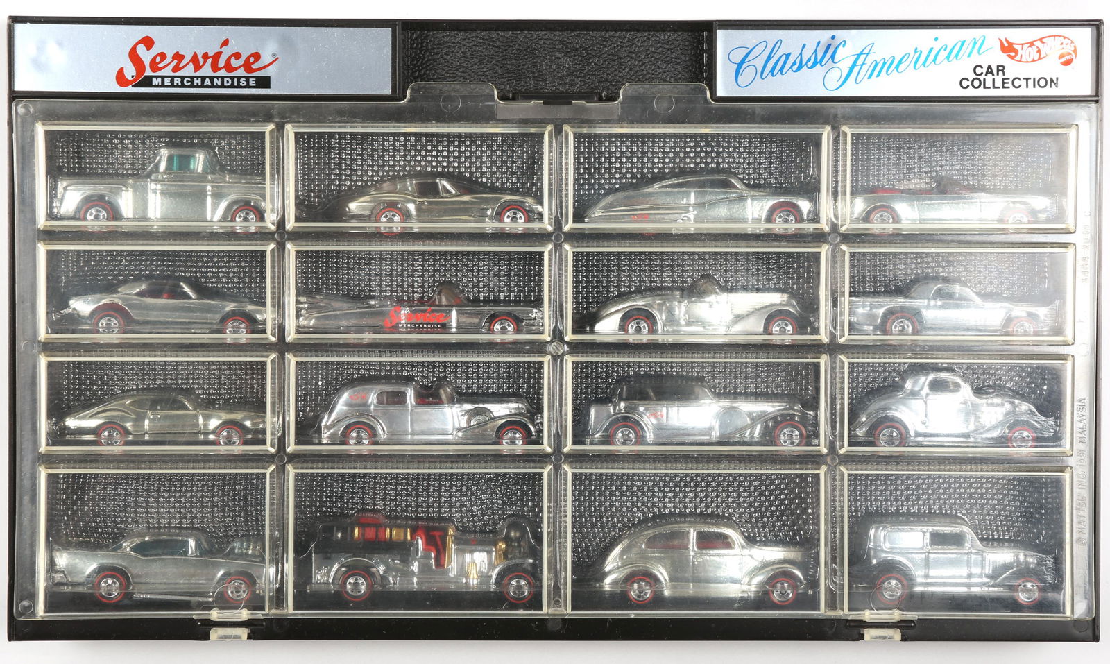 HOT WHEELS CLASSIC AMERICAN CARS BOXED SET (1 of 2)