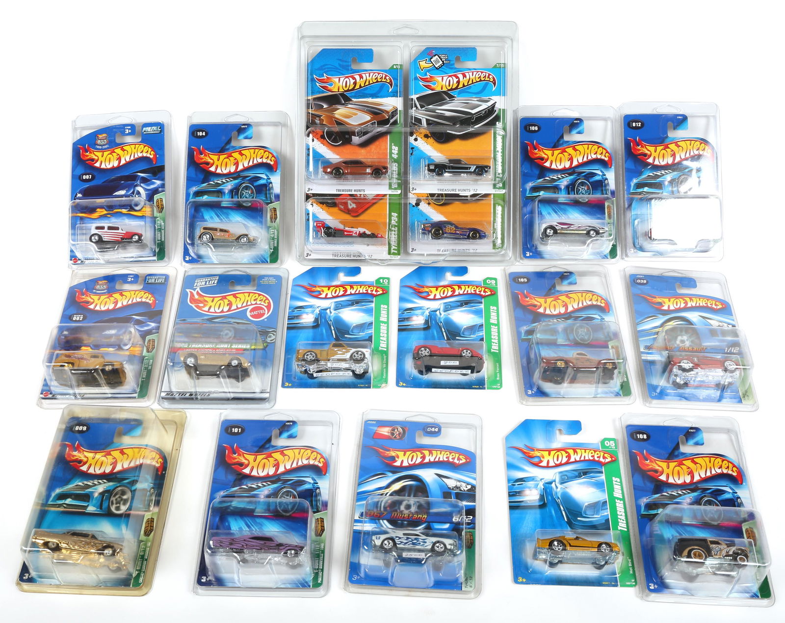 2000-2008 HOT WHEELS TREASURE HUNT LOT OF 19 (1 of 5)