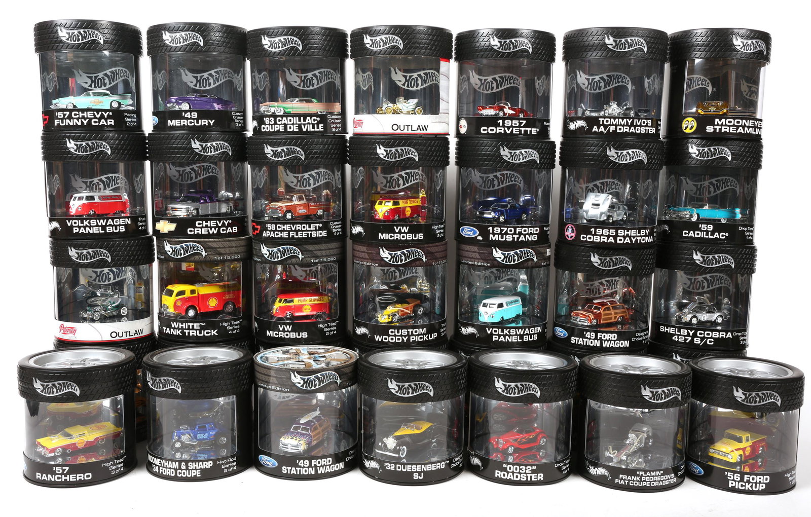 HOT WHEELS OIL CAN COLLECTOR'S EDITION CARS LOT OF 35 (1 of 5)