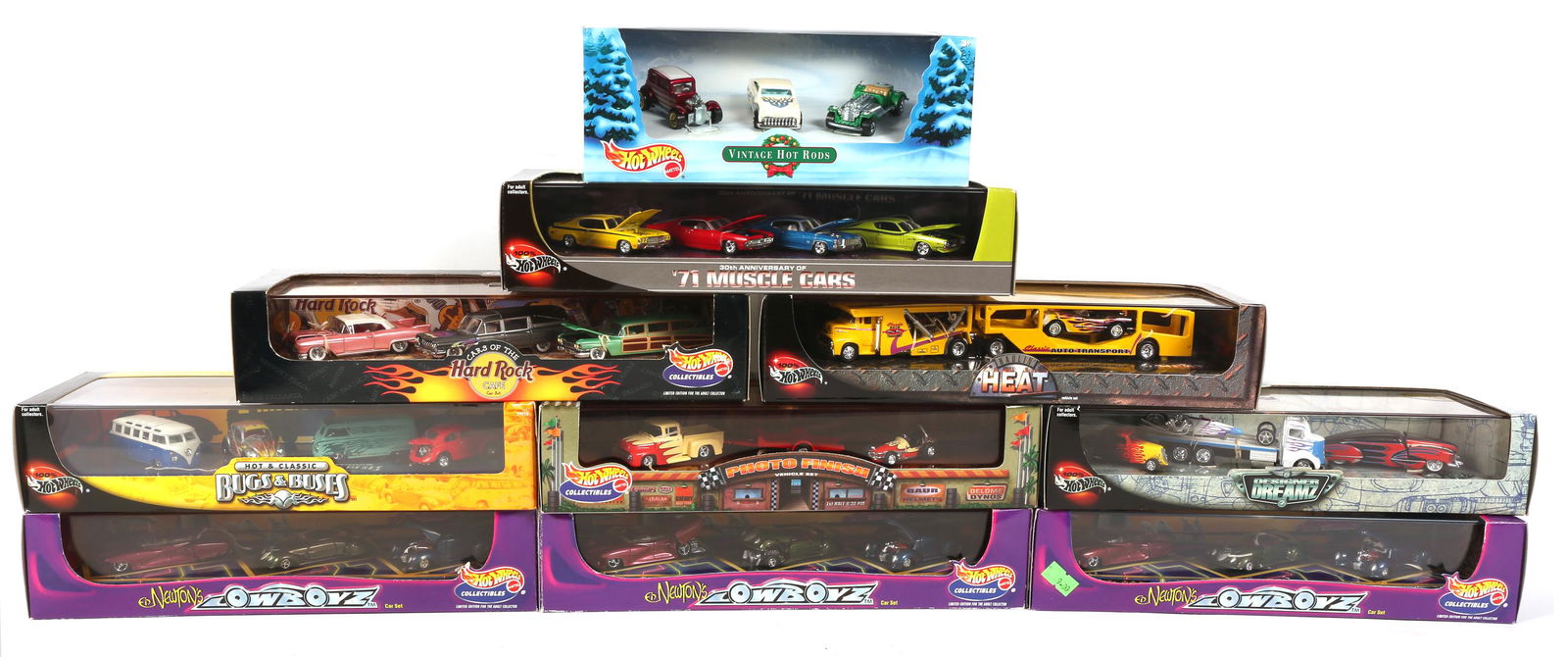 HOT WHEELS MULTI-CAR BOXED SET LOT OF 10 (1 of 8)