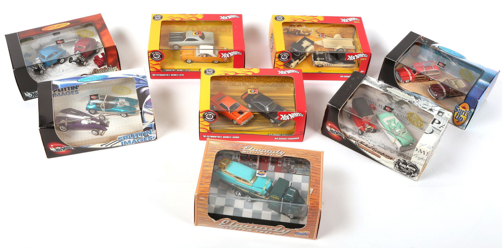 HOT WHEELS COLLECTOR'S MULTI CAR BOXED SET LOT OF 8 (1 of 5)