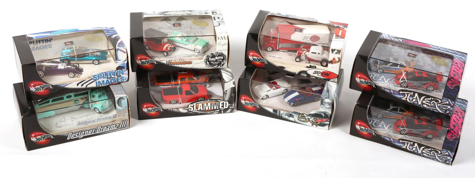 HOT WHEELS COLLECTOR'S MULTI CAR BOXED SET LOT OF 8 (1 of 5)