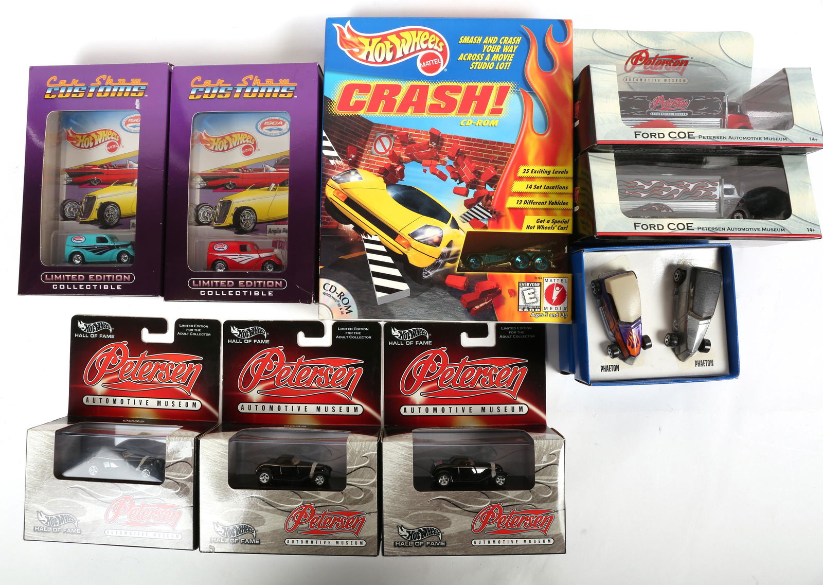 HOT WHEELS CARS & CD-ROM LOT OF 9 (1 of 6)