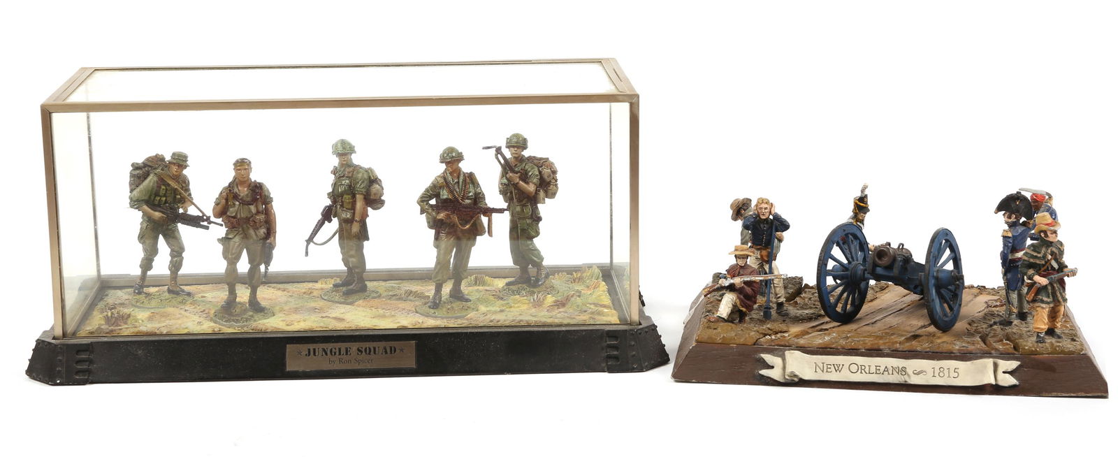 PEWTER VIGNETTE MODEL FIGURE SETS LOT OF 2 (1 of 7)