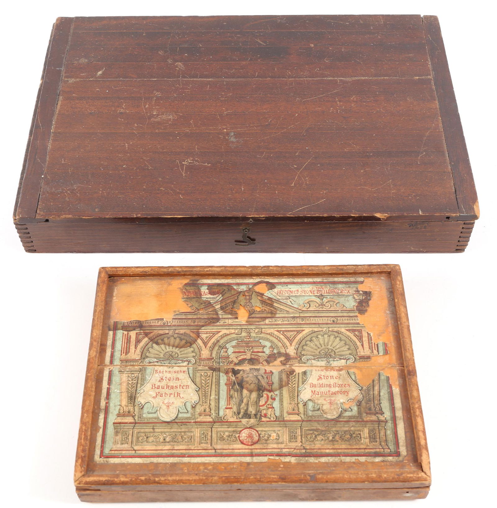 EARLY 20TH C. CHILDREN'S BUILDING BLOCK PLAYSETS (1 of 7)