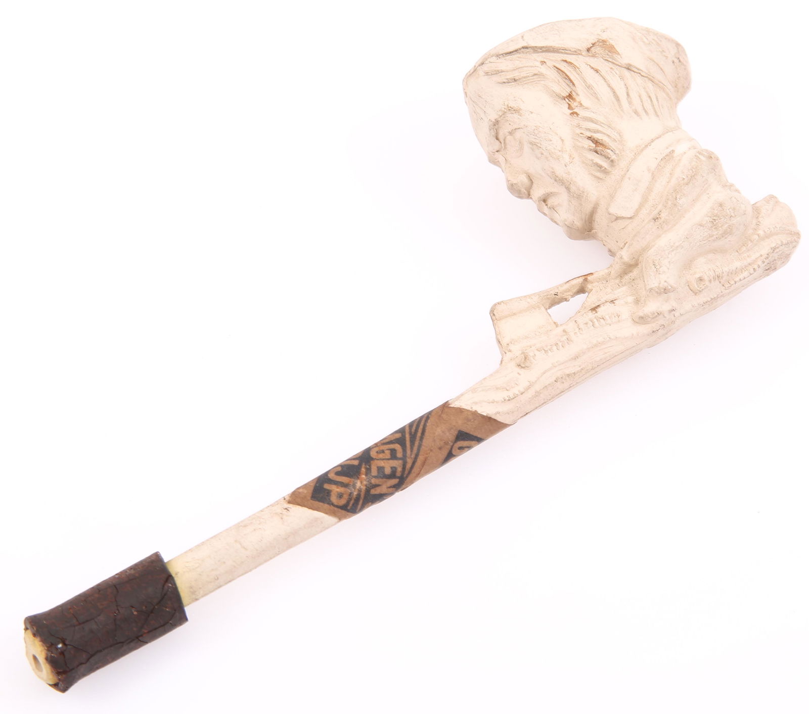 GOUDA HOLLAND GOEDEWAAGEN FIGURAL CLAY PIPE (1 of 3)