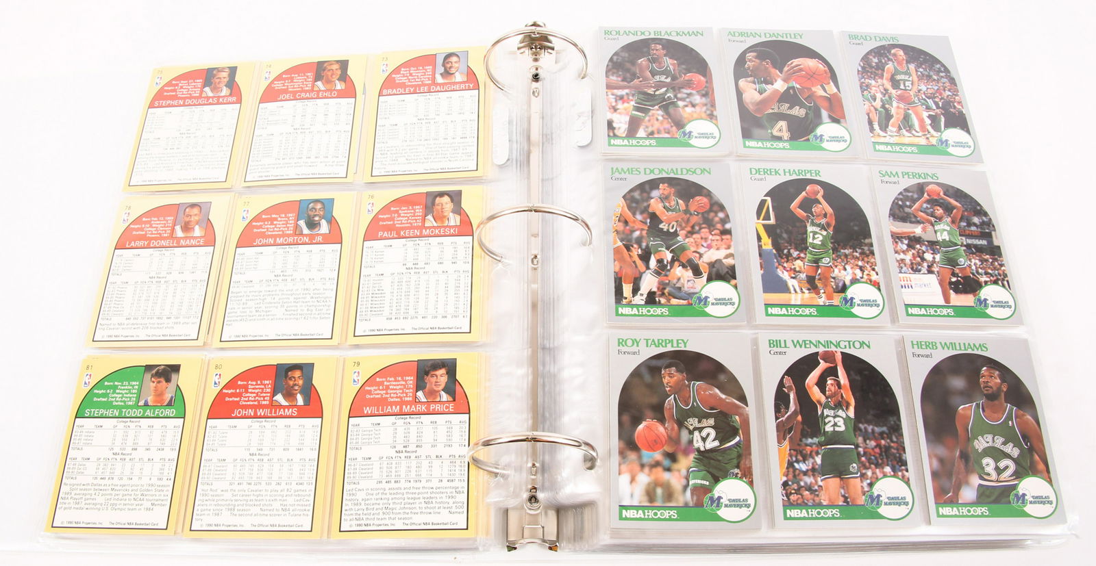 COMPLETE SET OF NBA HOOPS BASKETBALL CARDS - LOT OF 440 (1 of 6)