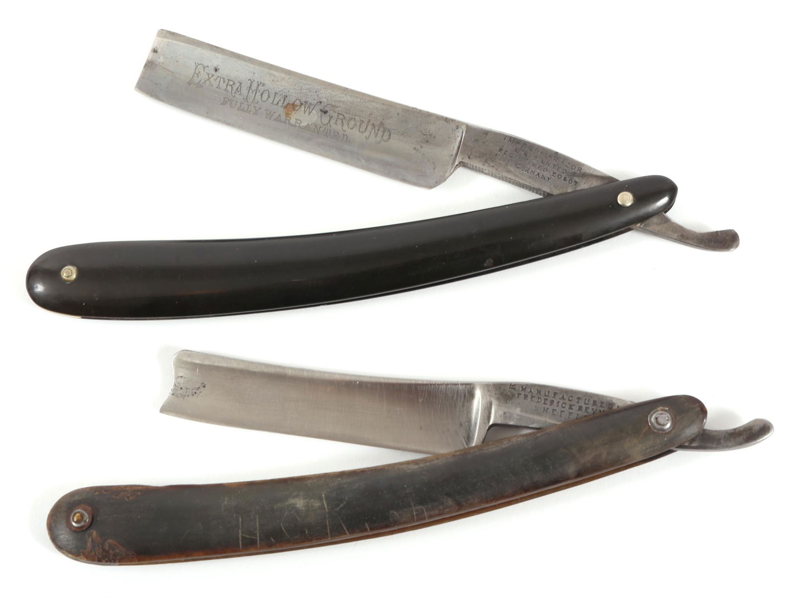 IMPERIAL, FREDERICK REYNOLDS STRAIGHT RAZORS - LOT OF 2 (1 of 2)