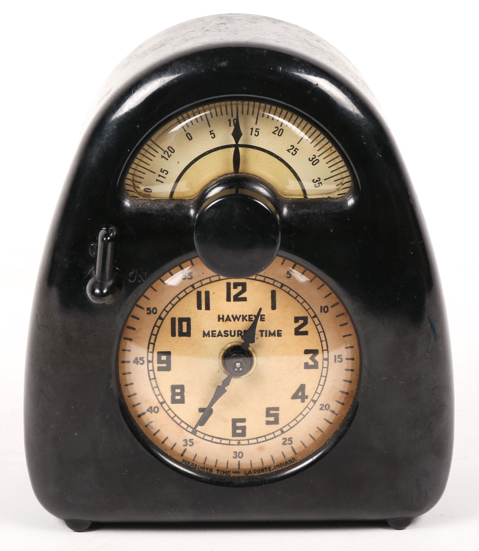 HAWKEYE MEASURED TIME ISAMU NOGUICHI DESIGNED CLOCK (1 of 2)