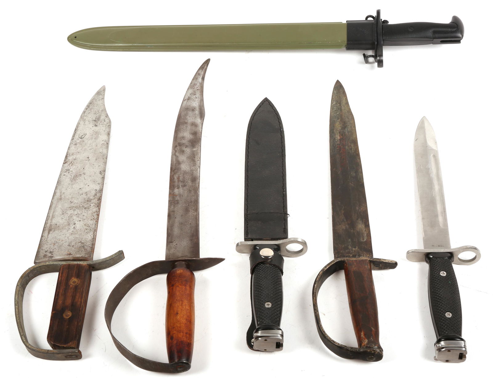 REENACTOR'S BAYONET AND KNIFE LOT OF 6 (1 of 5)