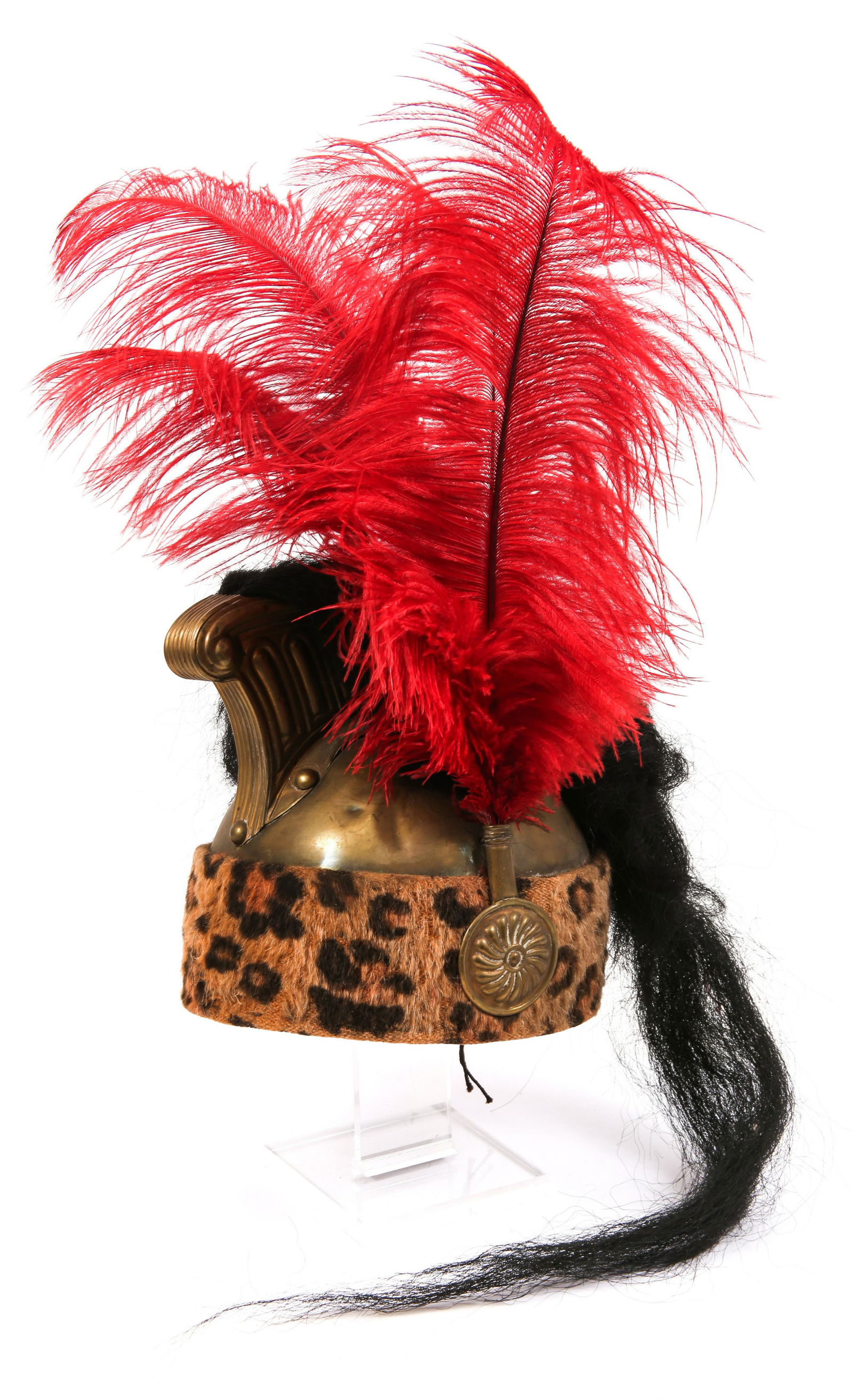 VICTORIAN THEATER FRENCH DRAGOON STYLE HELMET (1 of 6)