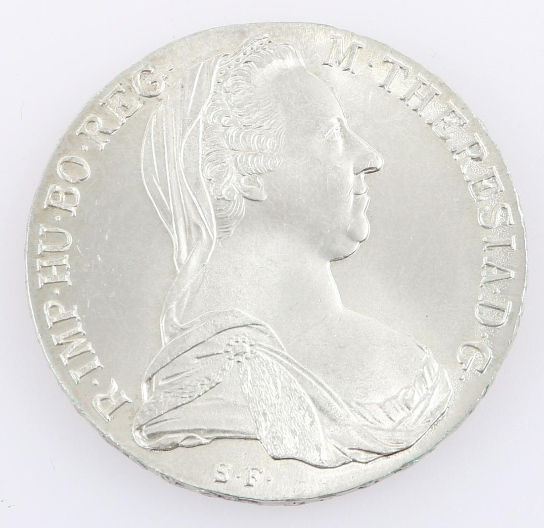 RESTRIKE 1780 MARIA THERESA 1 THALER BULLION COIN (1 of 2)