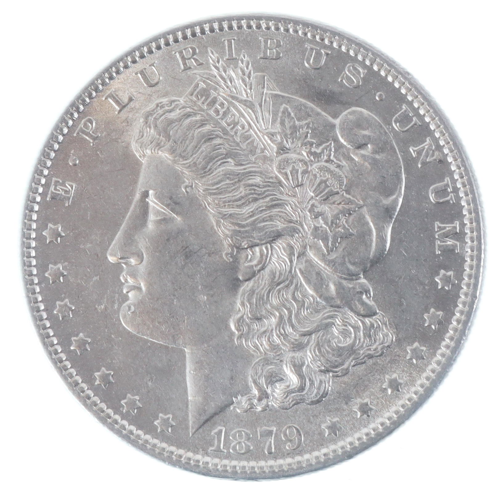 1879-P US MORGAN SILVER DOLLAR COIN (1 of 2)