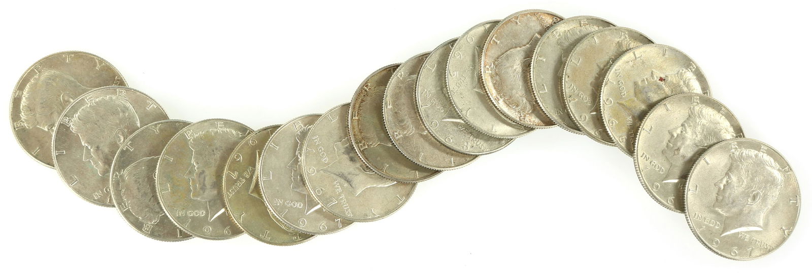 UNCIRCULATED US 40% SILVER HALVES - $8.50 FACE VALUE (1 of 3)