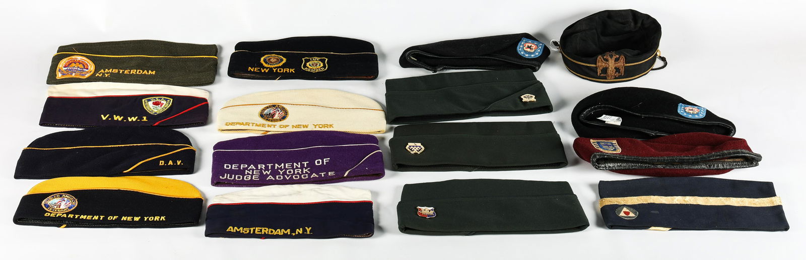 US MILITARY & FRATERNAL SIDE CAP HATS (1 of 19)
