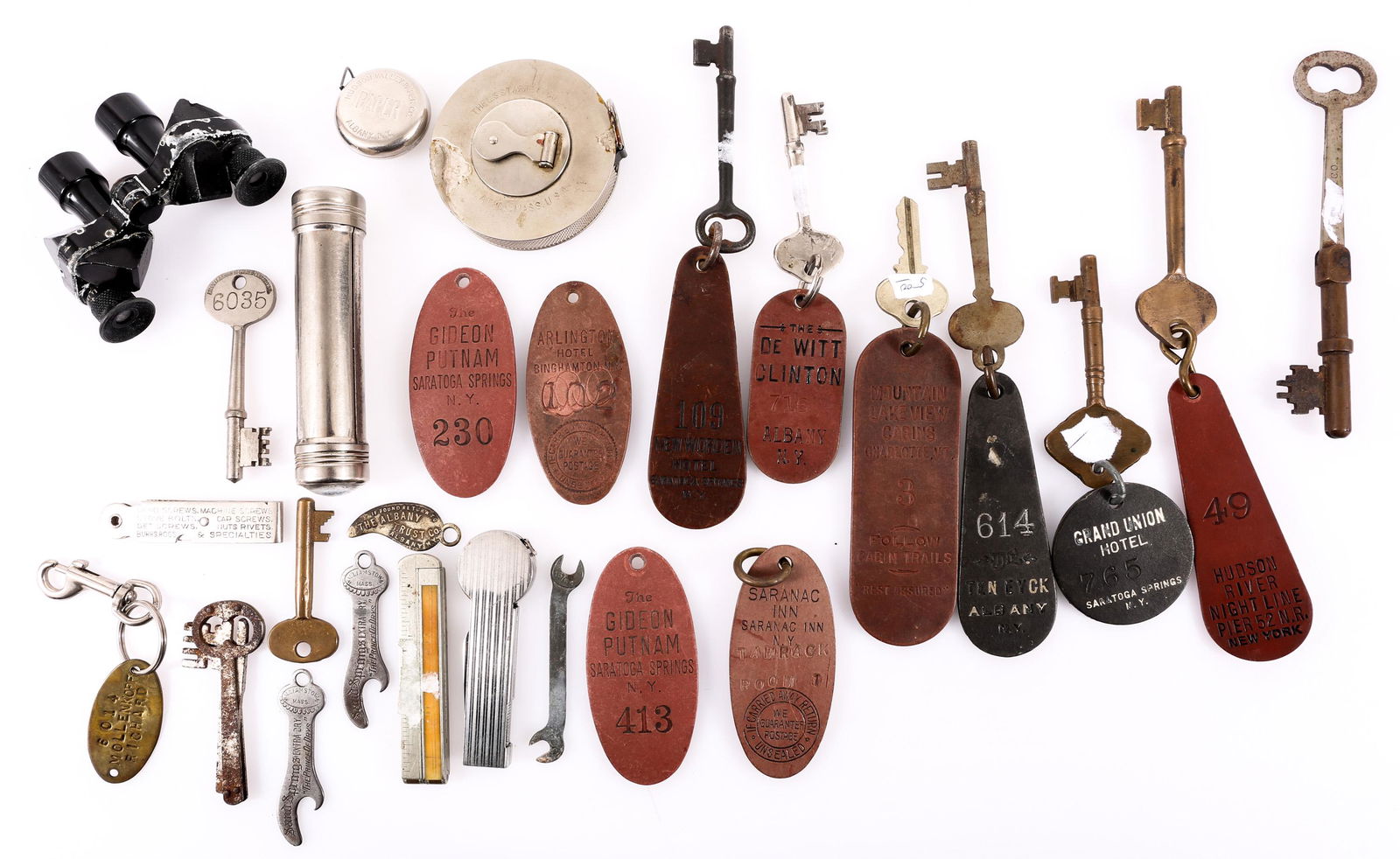 POCKET RULES, BINOCULARS, KEYS, SOUVENIR TAGS & MORE (1 of 8)