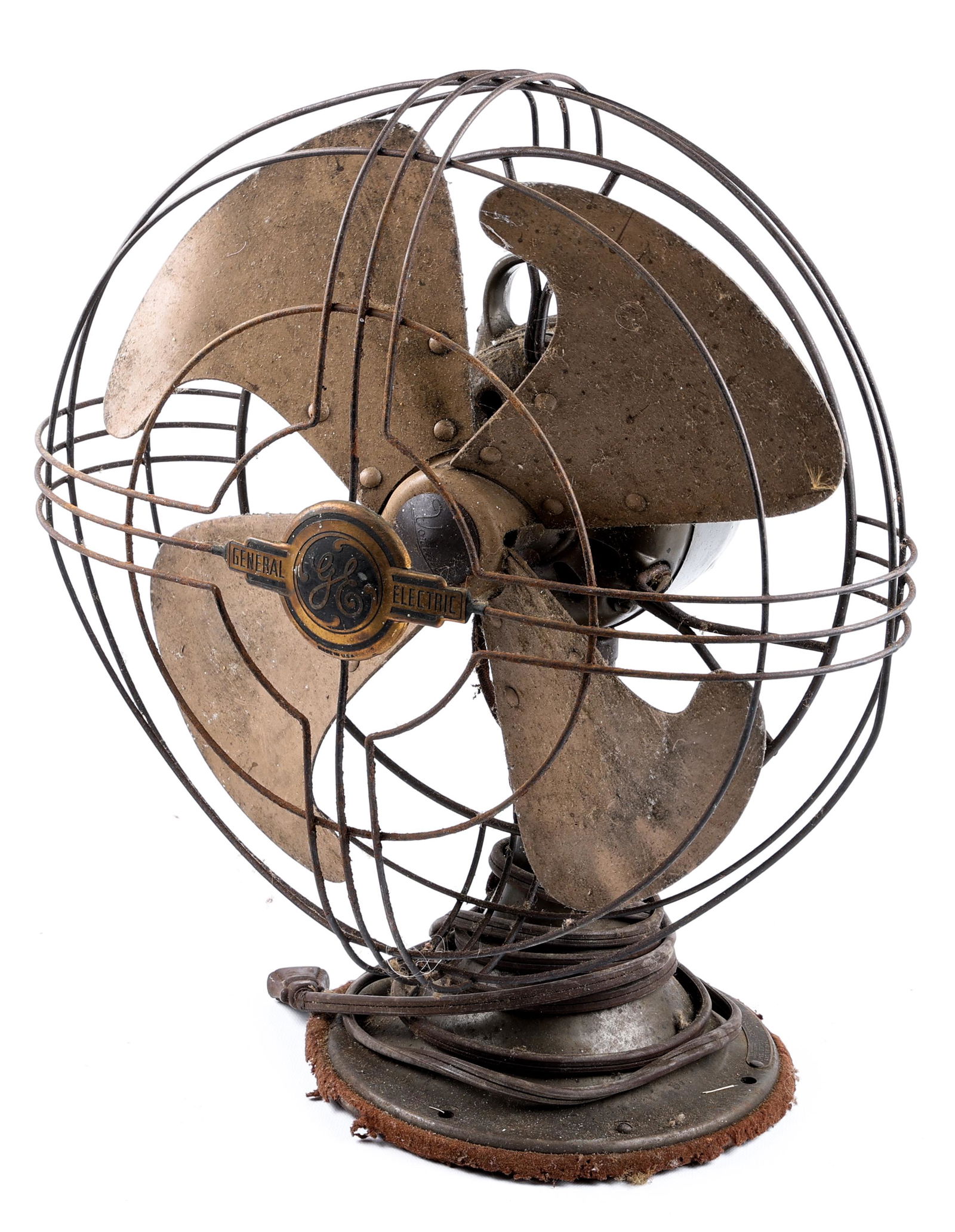 20TH C. GENERAL ELECTRIC VORTALEX 3-SPEED FAN (1 of 7)