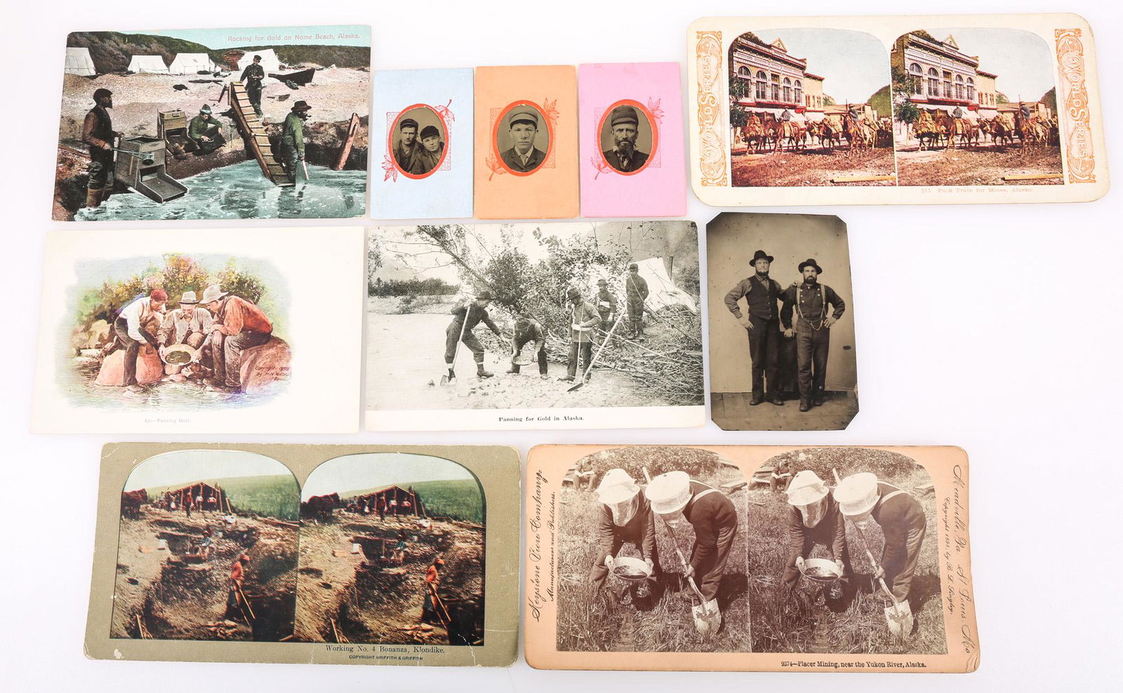 19th/EARLY 20th C. ALASKA GOLD MINING IMAGES (1 of 17)