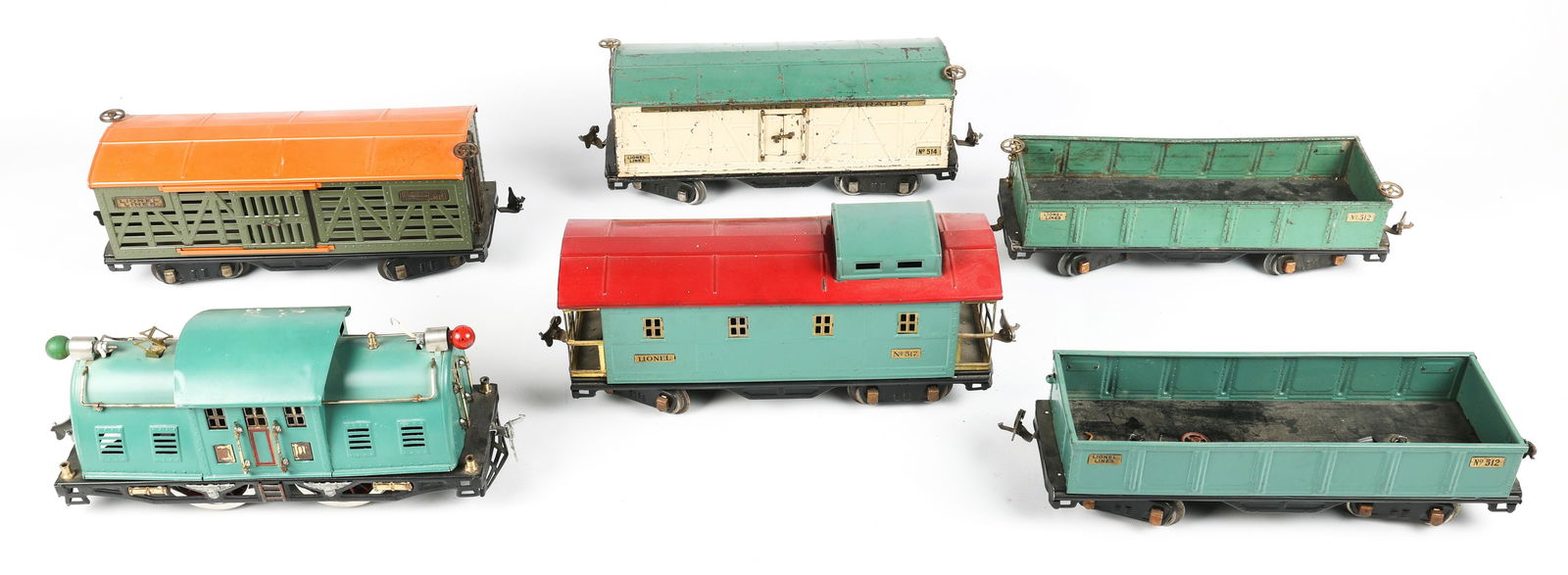 LIONEL STANDARD GAUGE MODEL TRAINS - LOT OF 6 (1 of 10)