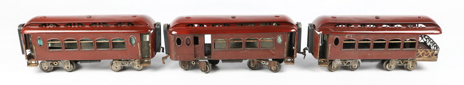 LIONEL STANDARD GAUGE PREWAR MODEL TRAINS - LOT OF 3 (1 of 9)