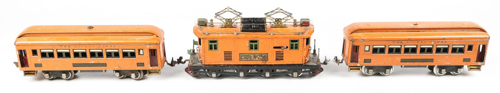 LIONEL O GAUGE PRE-WAR MODEL TRAINS - LOT OF 3 (1 of 6)